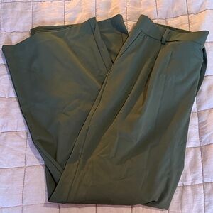 HALARA Flex High Waisted Plicated Side Pocket Straight Leg Work Pants